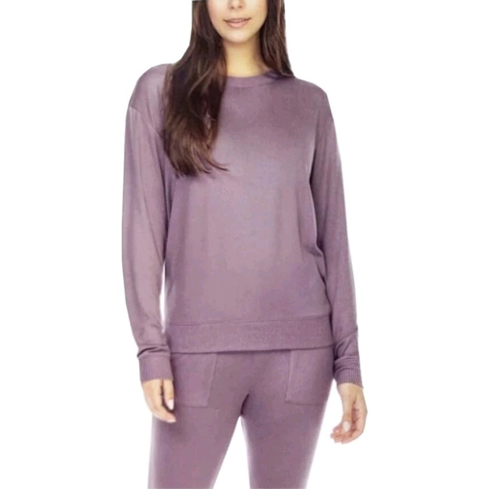 Honeydew Purple‎ Soft Stretchy Comfy 2 Piece Set Lounge Pajamas Size Large